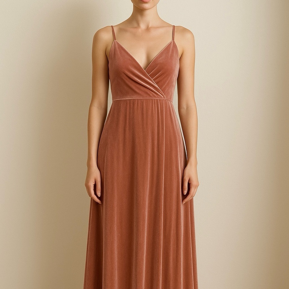 NWT Christina Wu collection Dress dust Rose size 8 fits like XS